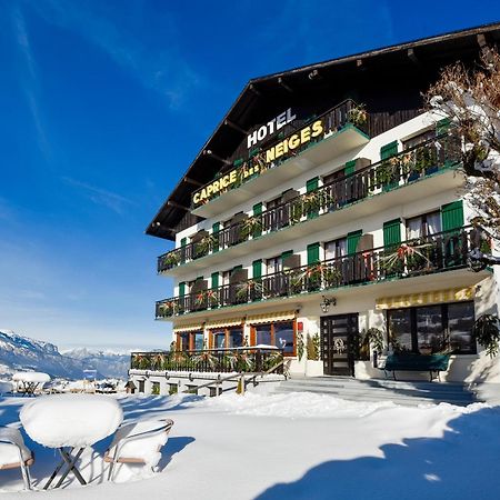 Hotel Le Caprice Des Neiges 꽁블루 외부 사진