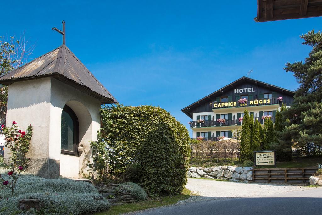 Hotel Le Caprice Des Neiges 꽁블루 외부 사진